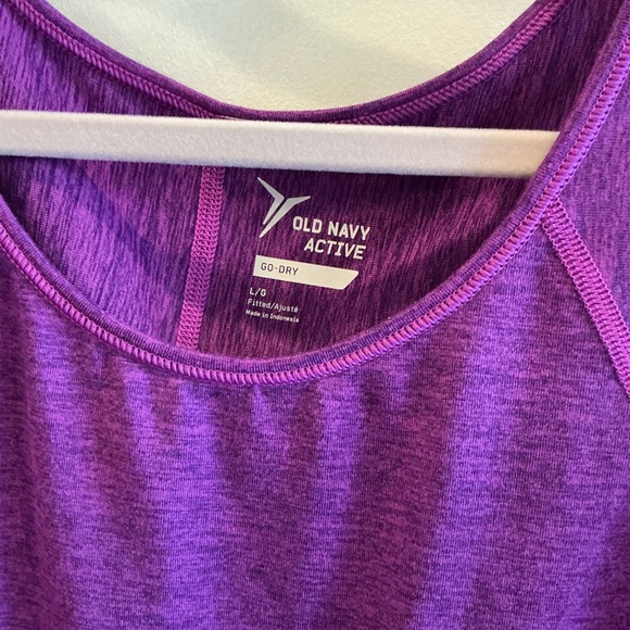 Old Navy Vibrant Purple Tank Top - Picture 2 of 3